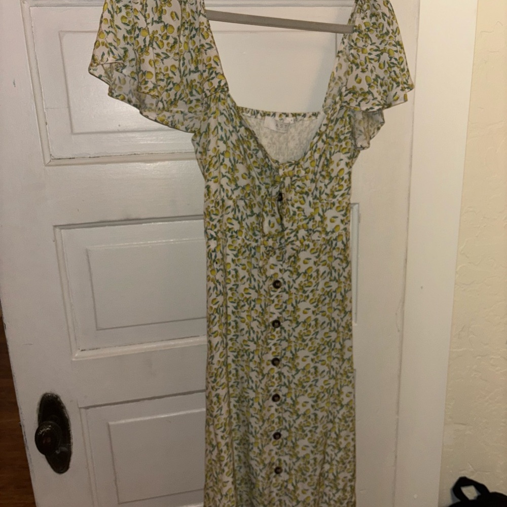 ASTR The Label Lemon Midi Dress - Picture 2 of 7